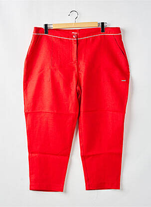 Pantacourt rouge MALOKA femme