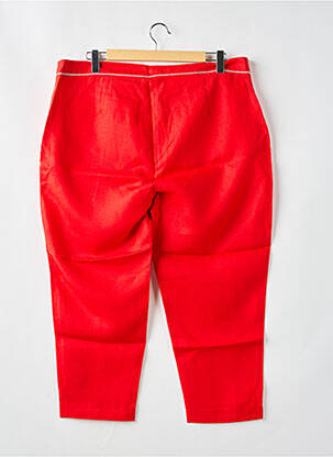Pantacourt rouge MALOKA femme