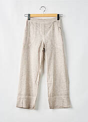 Pantalon droit taupe MALOKA pour femme seconde vue