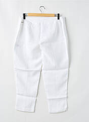 Pantalon 7/8 blanc MALOKA pour femme seconde vue