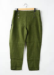 Pantalon slim kaki MALOKA pour femme seconde vue