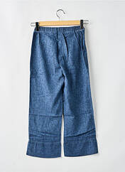 Pantalon droit bleu MALOKA pour femme seconde vue