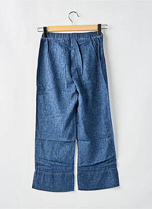 Pantalon droit bleu MALOKA femme