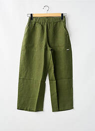 Pantalon droit kaki MALOKA femme