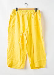 Pantalon droit jaune MALOKA pour femme seconde vue