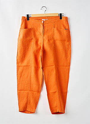 Pantalon 7/8 orange MALOKA femme