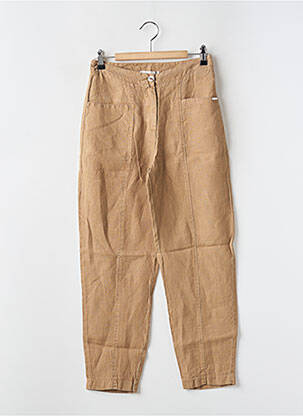 Pantalon slim marron MALOKA femme