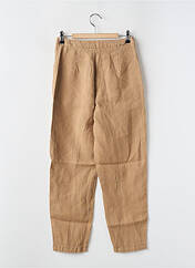 Pantalon slim marron MALOKA pour femme seconde vue