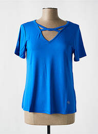 T-shirt bleu MALOKA femme