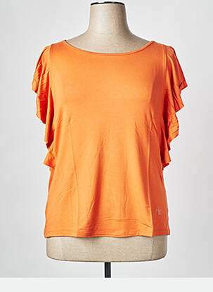 T-shirt orange MALOKA femme