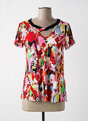 T-shirt rouge MALOKA pour femme seconde vue