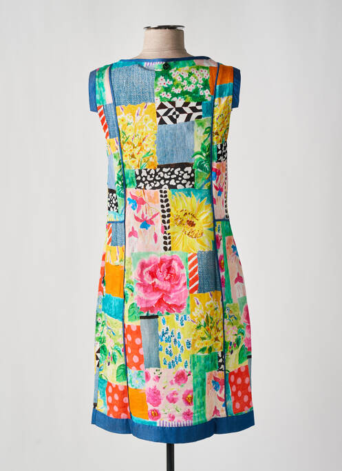 Robe courte bleu MALOKA pour femme