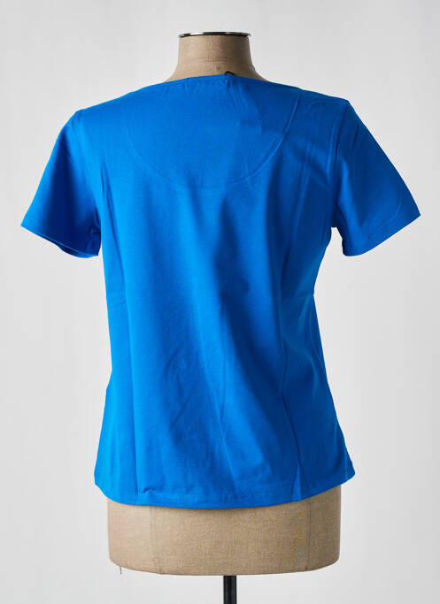 T-shirt bleu PAUL BRIAL pour femme