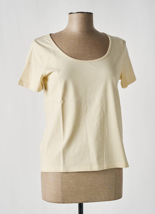 T-shirt beige PAUL BRIAL pour femme