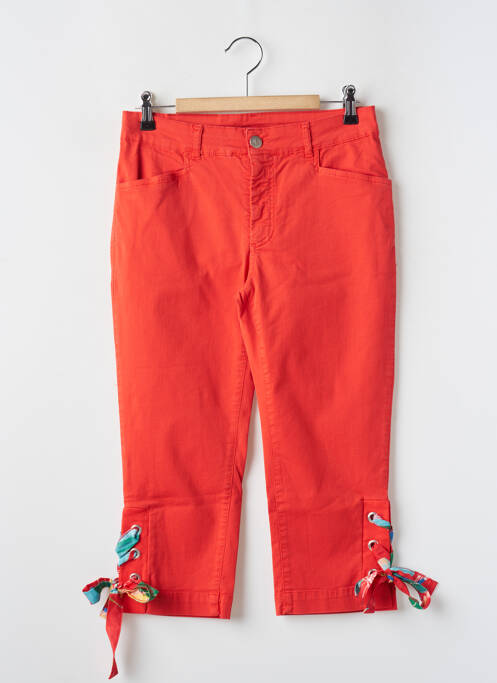 Pantacourt rouge PAUL BRIAL pour femme