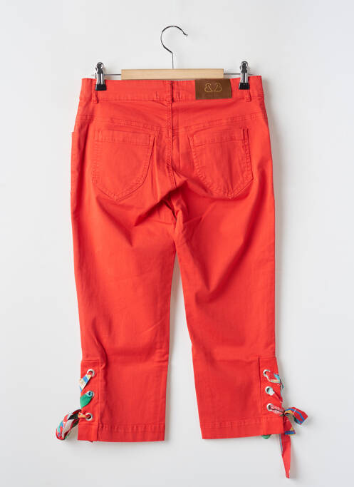 Pantacourt rouge PAUL BRIAL pour femme