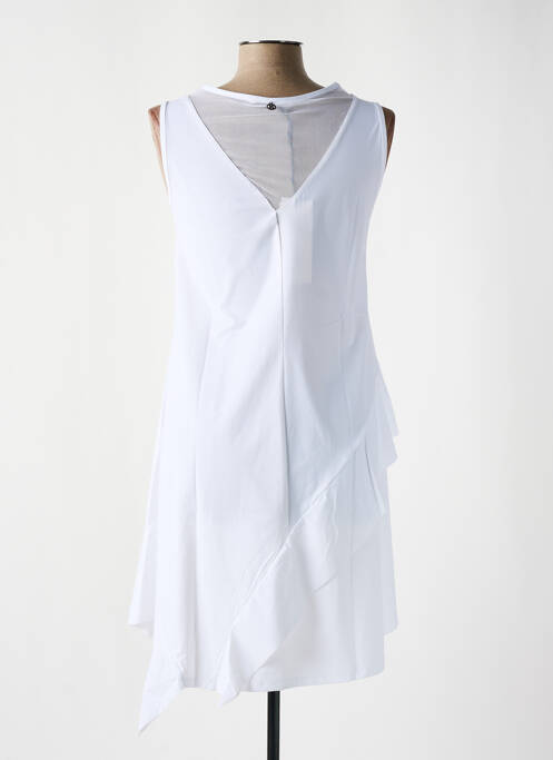 Robe courte blanc MALOKA pour femme
