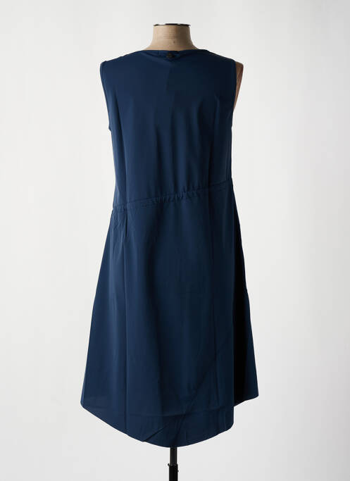 Robe mi-longue bleu MALOKA femme