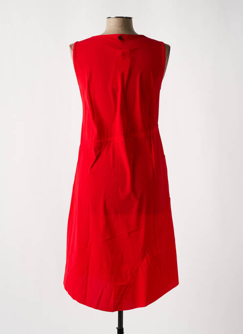 Robe mi-longue rouge MALOKA pour femme
