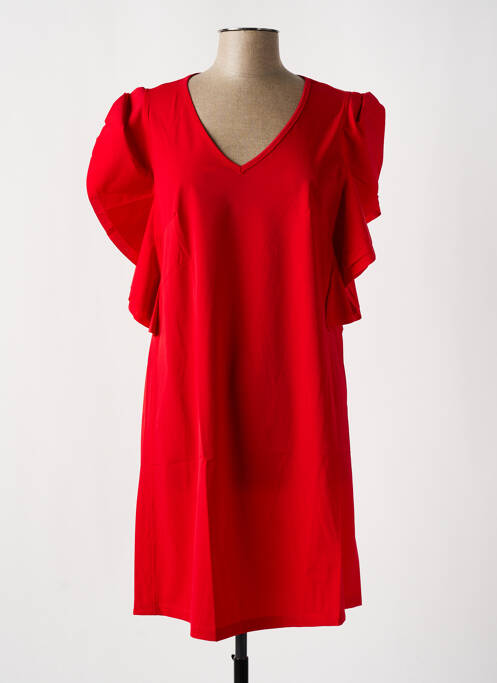Robe courte rouge MALOKA pour femme