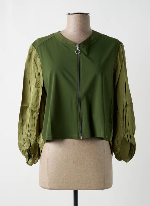 Veste casual kaki MALOKA pour femme