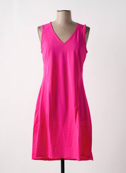Robe courte rose MALOKA pour femme