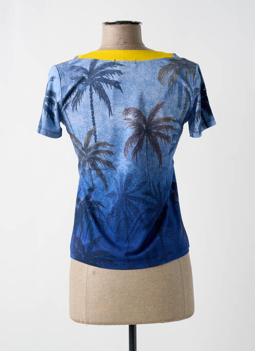 T-shirt bleu PAUL BRIAL pour femme