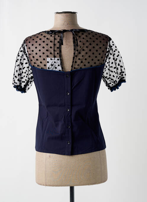 T-shirt bleu PAUL BRIAL pour femme