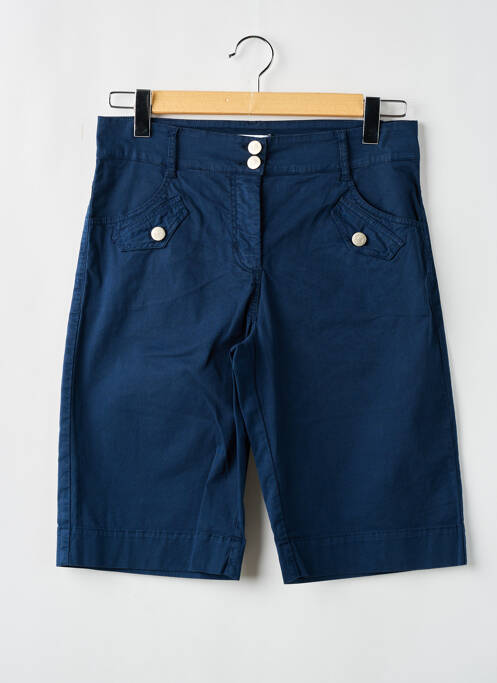 Bermuda bleu PAUL BRIAL pour femme