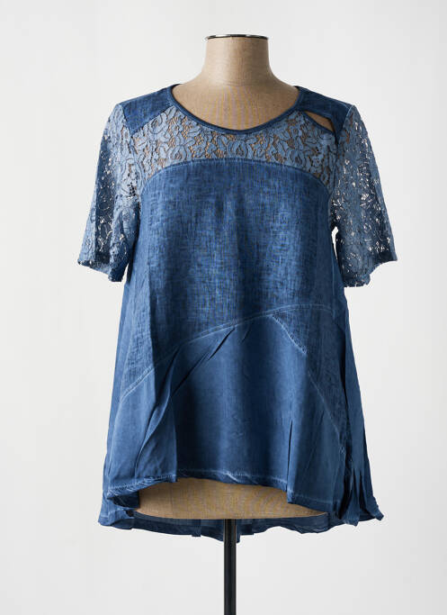 T-shirt bleu MALOKA femme