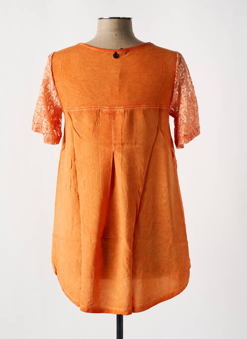 T-shirt orange MALOKA pour femme