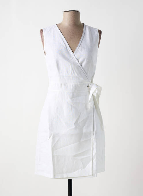 Robe courte blanc MALOKA pour femme
