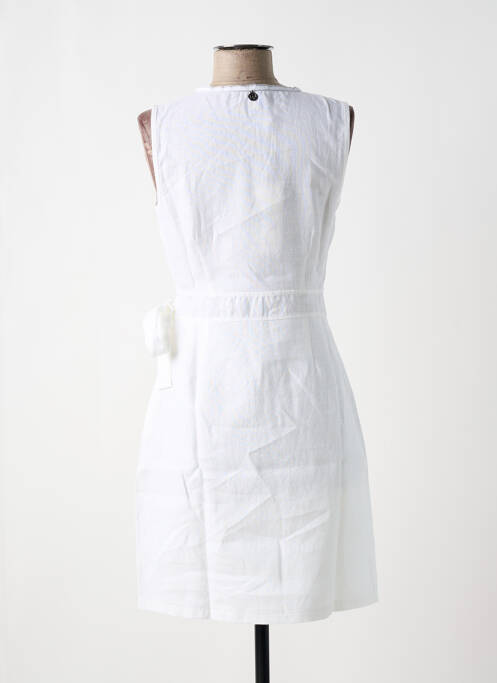 Robe courte blanc MALOKA pour femme