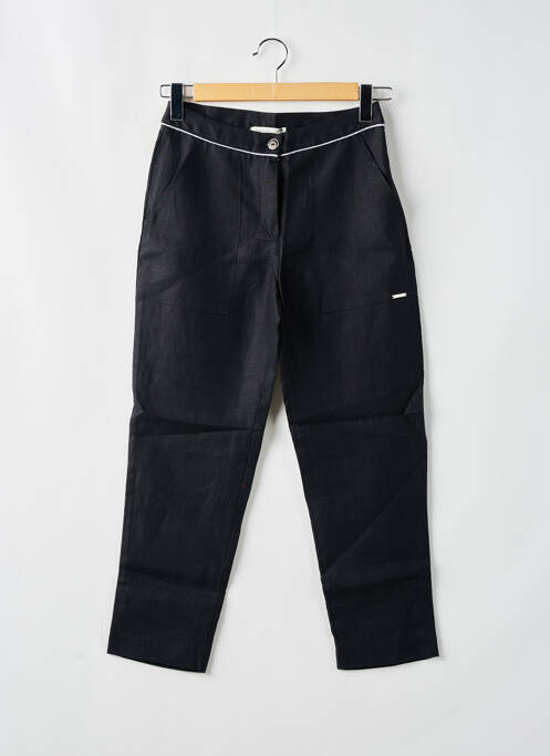 Pantalon slim noir MALOKA pour femme