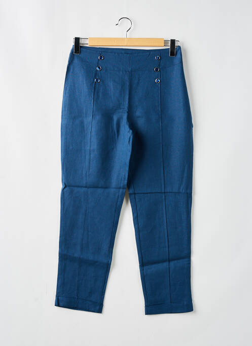 Pantalon slim bleu MALOKA pour femme