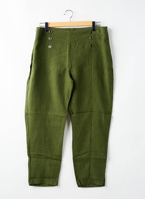 Pantalon slim kaki MALOKA pour femme