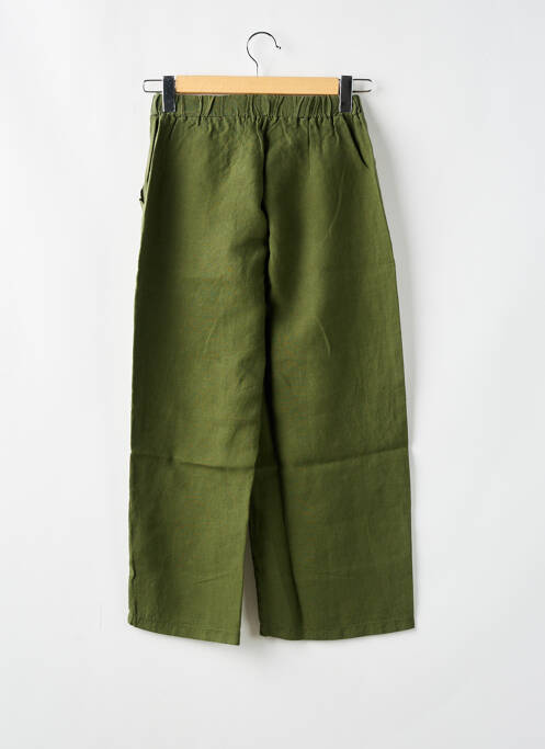 Pantalon droit kaki MALOKA pour femme