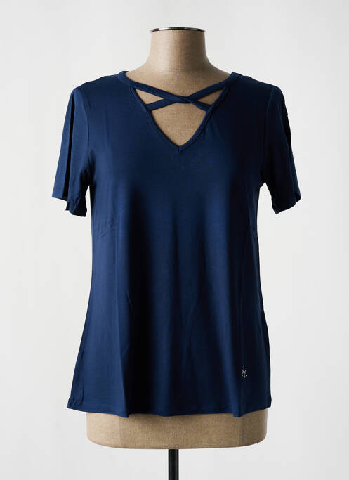 T-shirt bleu MALOKA pour femme