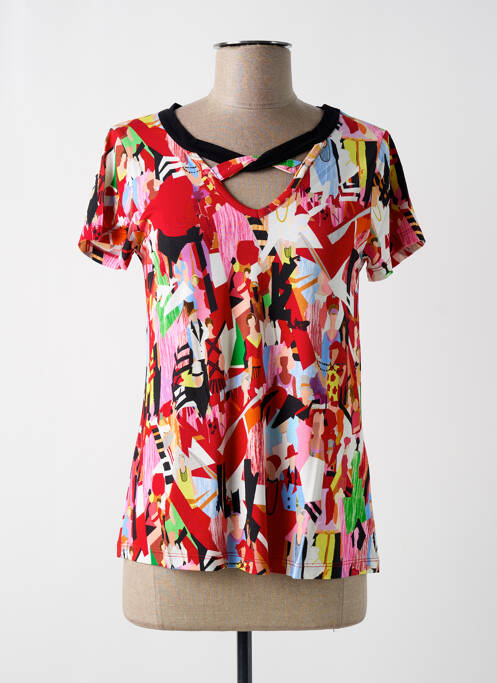 T-shirt rouge MALOKA pour femme