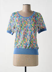 T-shirt bleu PAUL BRIAL pour femme seconde vue