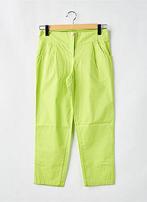 Pantalon 7/8 vert PAUL BRIAL femme