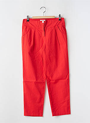 Pantalon droit rouge PAUL BRIAL femme