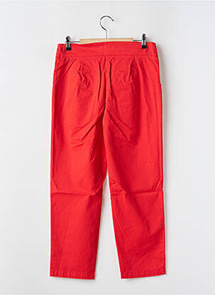 Pantalon droit rouge PAUL BRIAL femme