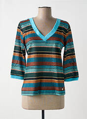 T-shirt bleu PAUL BRIAL pour femme seconde vue
