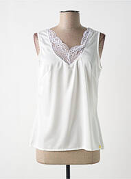 Débardeur blanc PAUL BRIAL femme