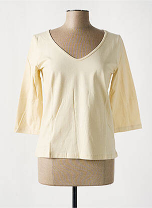 T-shirt beige PAUL BRIAL pour femme