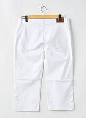 Pantacourt blanc PAUL BRIAL femme seconde vue