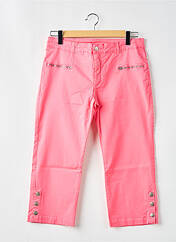 Pantacourt rose PAUL BRIAL pour femme seconde vue