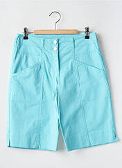 Bermuda turquoise PAUL BRIAL pour femme seconde vue