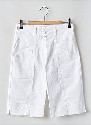 Bermuda blanc PAUL BRIAL femme